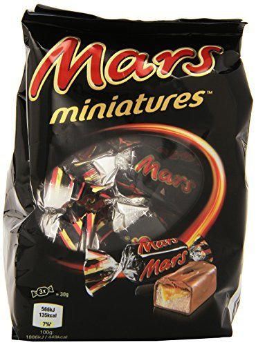 MARS mini chocolatinas bolsa 130 gr