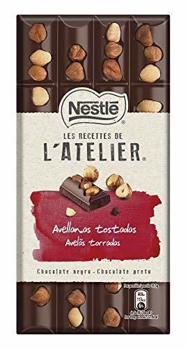 Nestlé Les Recettes De Atelier Tableta Chocolate Negro Y Avellanas