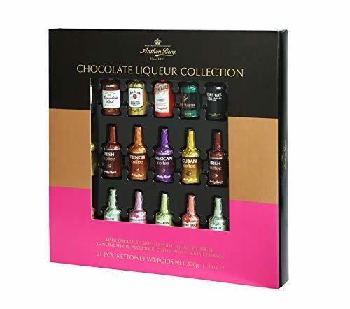 Colección de licor de chocolate Anthon Berg de 21 piezas