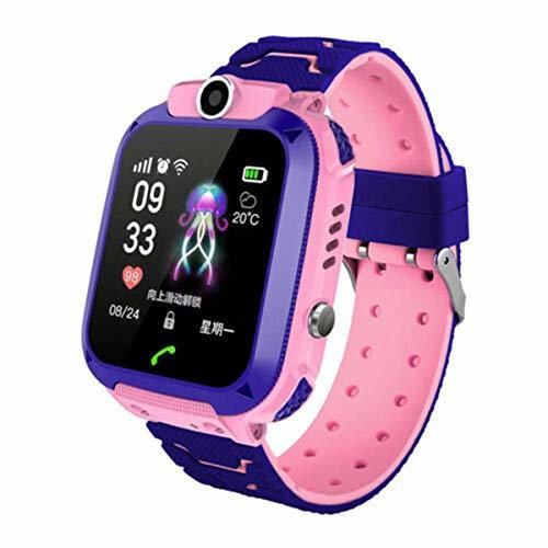 Topsale-ycld Kids Children Smart Watch Touch Screen Heart Rate Monitoring Remote Camera
