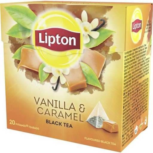 Chá Baunilha & Caramelo Pyramid LIPTON 