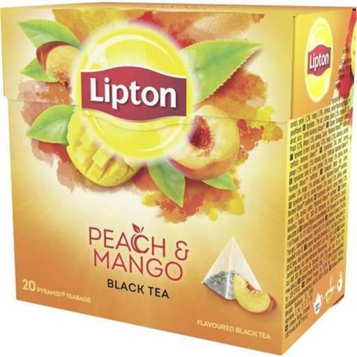Chá de Pêssego & Manga Pyramid LIPTON 