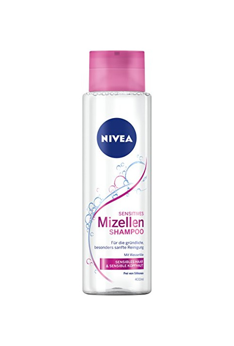 Nivea micela Champú para cabello sensibles, 3 Pack