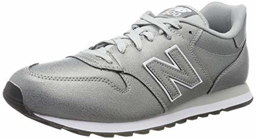 Moda New Balance 500, Zapatillas para Mujer, Plateado