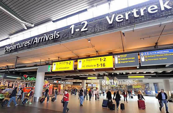 Lugar Aeropuerto de Ámsterdam-Schiphol (AMS)