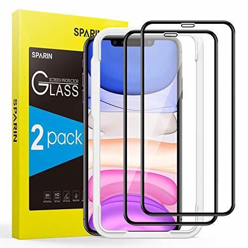 SPARIN [2-Pack] Protector Pantalla iPhone 11