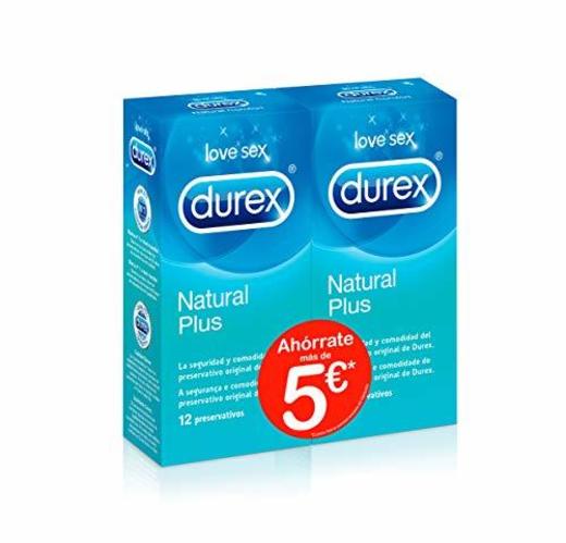 Durex Preservativos Originales Naturales Natural Comfort