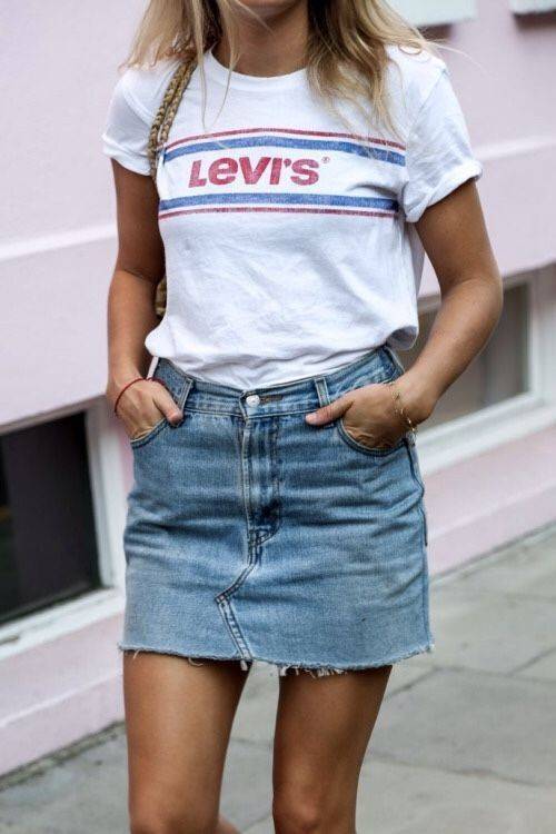 Moda T-shirt Levis