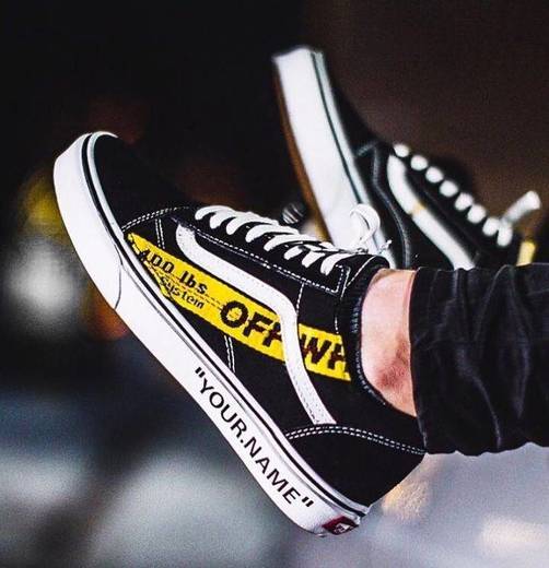 Vans and Off white
