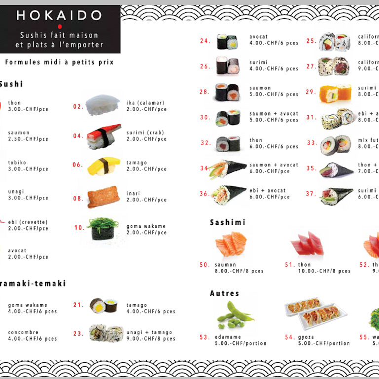 Restaurantes Hokaido