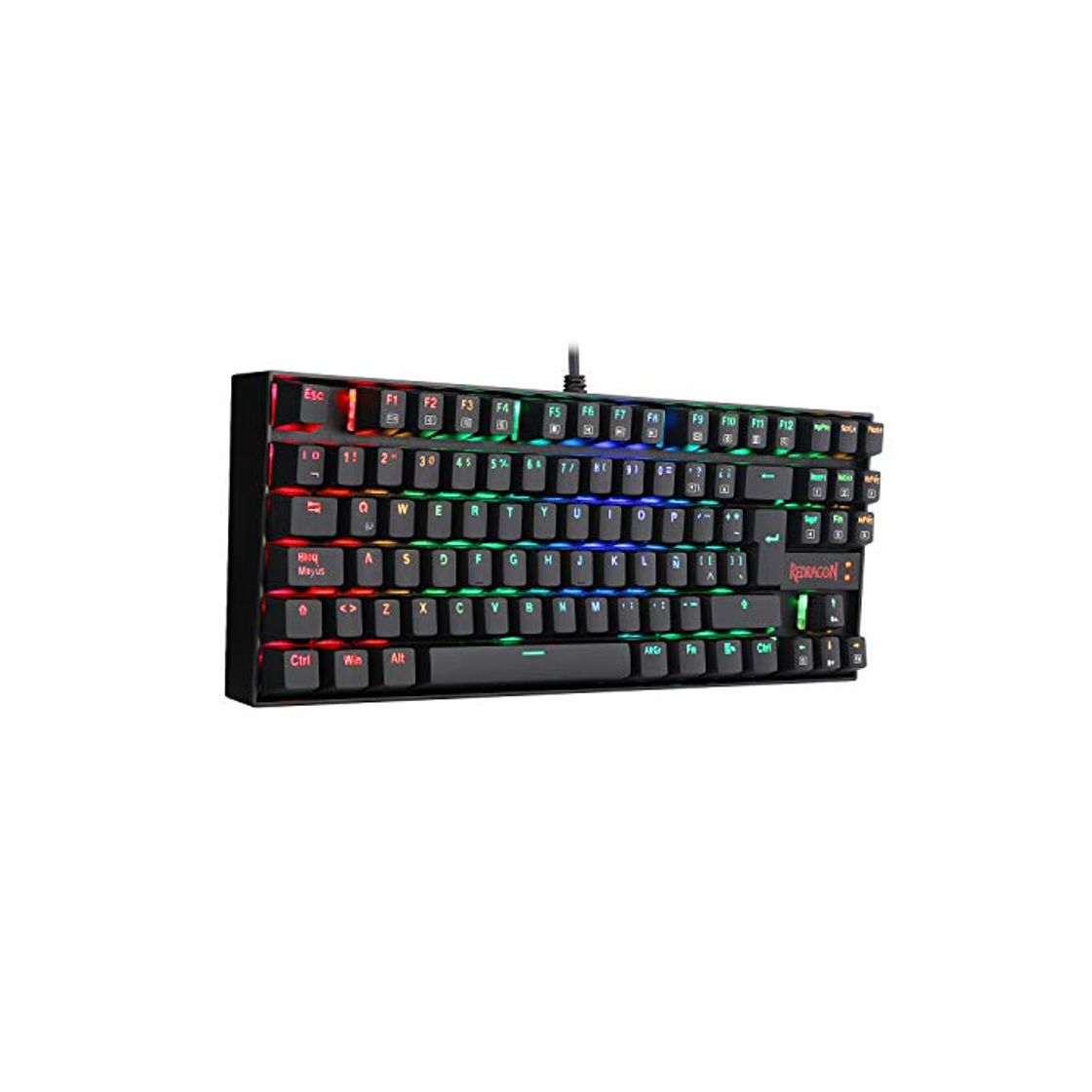 Electronic Redragon K552RGB KUMARA Teclado Mecánico Tenkeyless para Windows PC