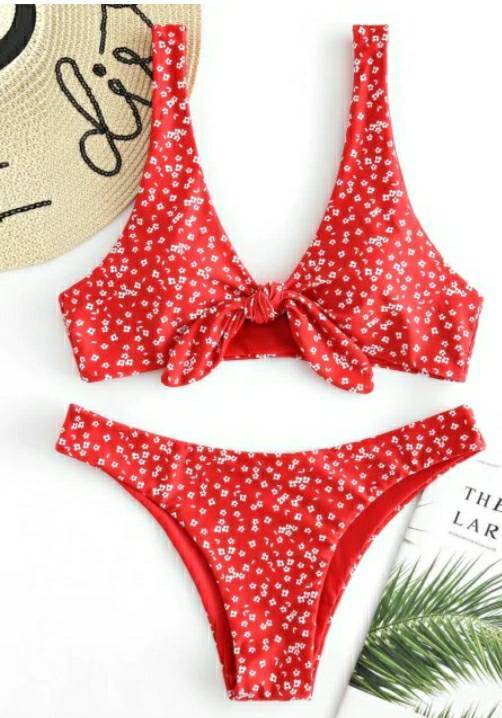 Products Bikini de cintura baixa floral