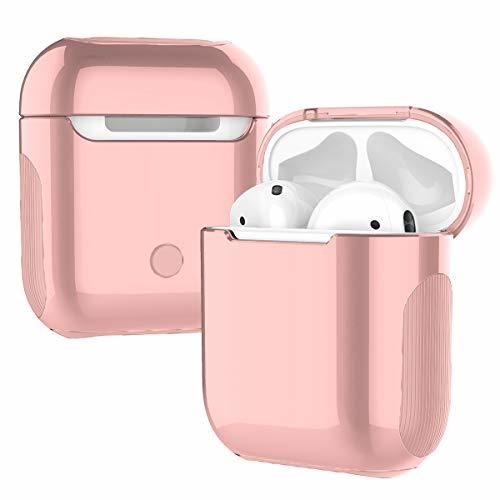 Social Estuche AirPods, Silicona Protectora Doble Capa 360   ° [Que Absorbe