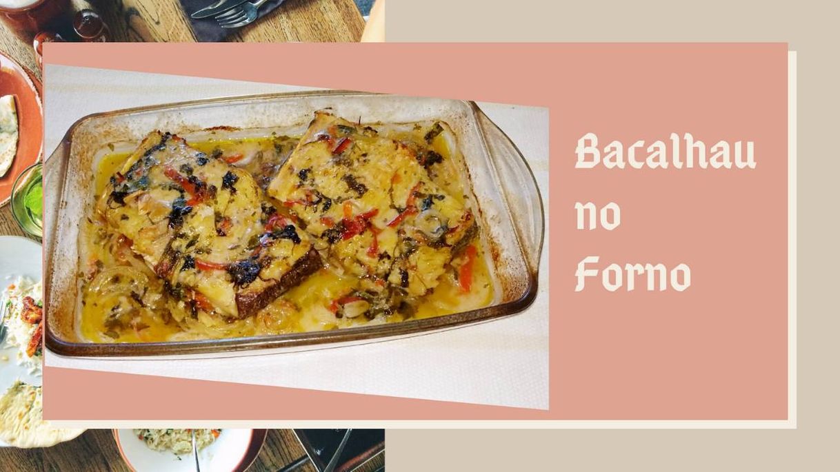 Moda Bacalhau assado no forno 