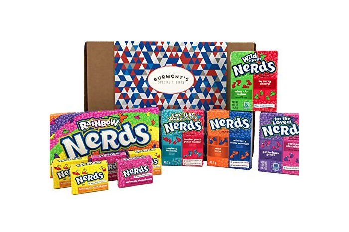 Product Wonka Nerds Caja De Regalo Con Una Selección De Caramelos Americanos