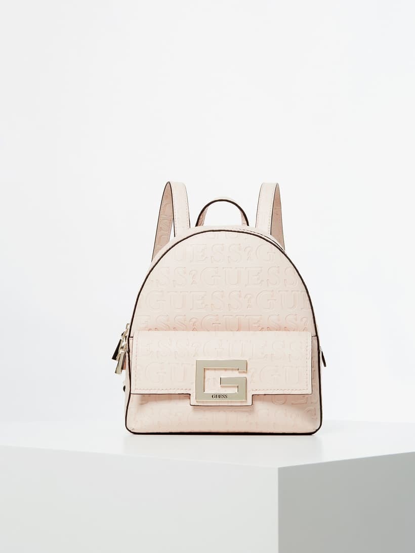 Social BRIGHTSIDE DEBOSSED LOGO BACKPACK