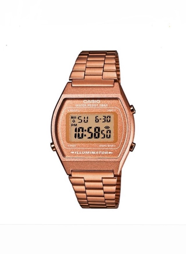 Moda Relógio Casio Rose Gold