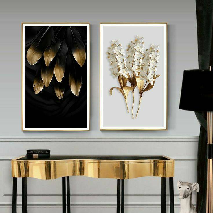 Black & Gold Decor