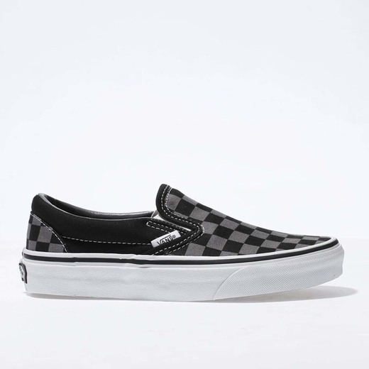 Vans Slip On Checkerboard Grey/Black 