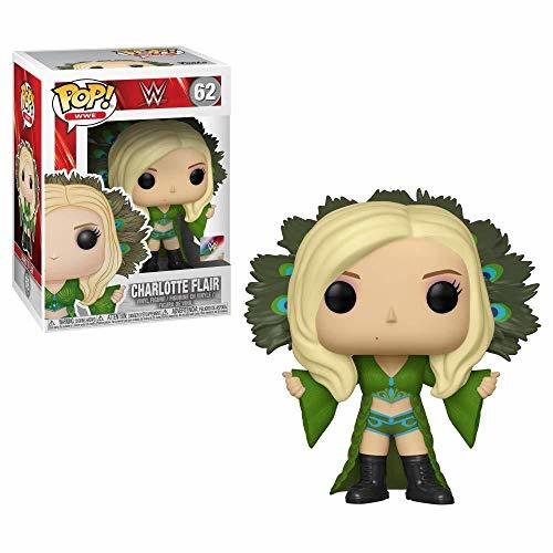 Juego Funko- Pop Vinilo: WWE: Charlotte Flair Figura Coleccionable, Multicolor