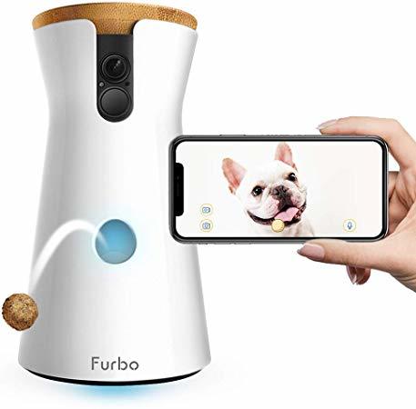 Social Dog treat launcher with camera Furbo