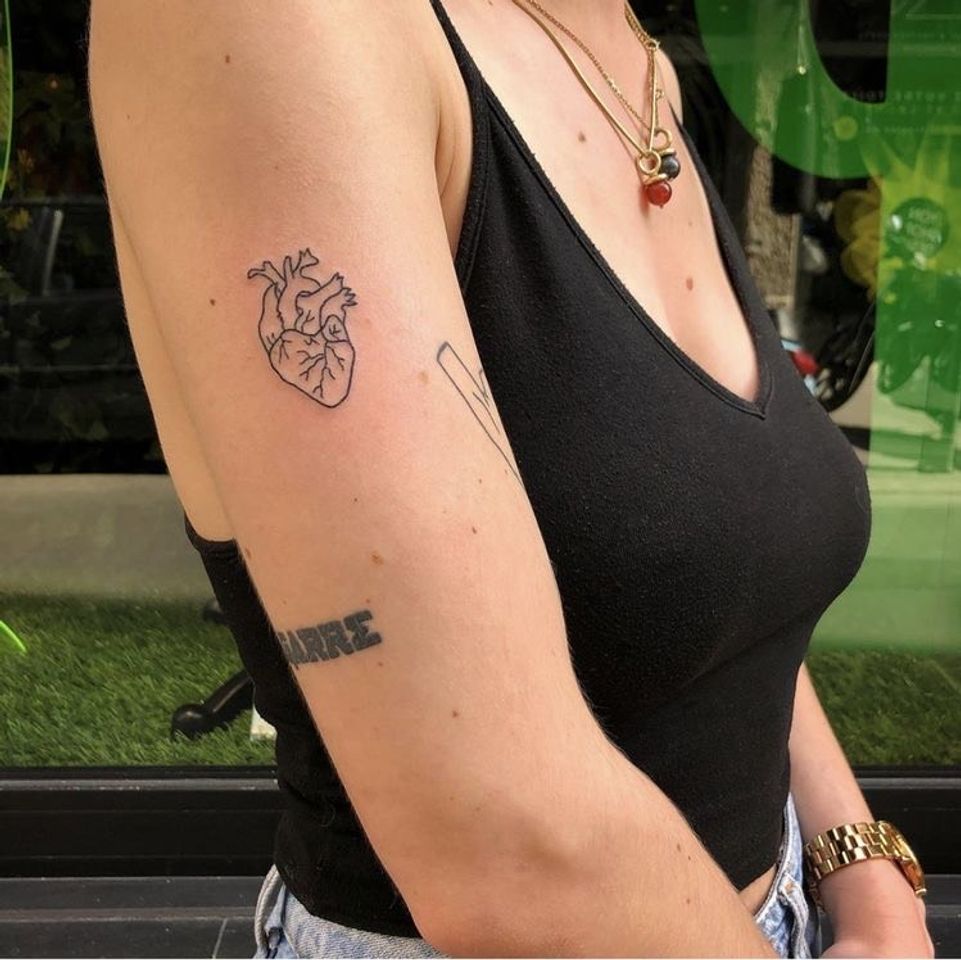 Moda Tatuagem coração ❤️