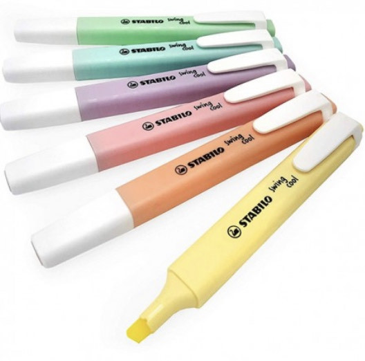 Social Marcadores Swing Cool Stabilo