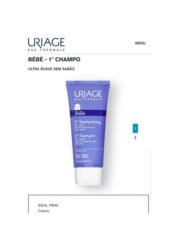 Product Uriage_Champô