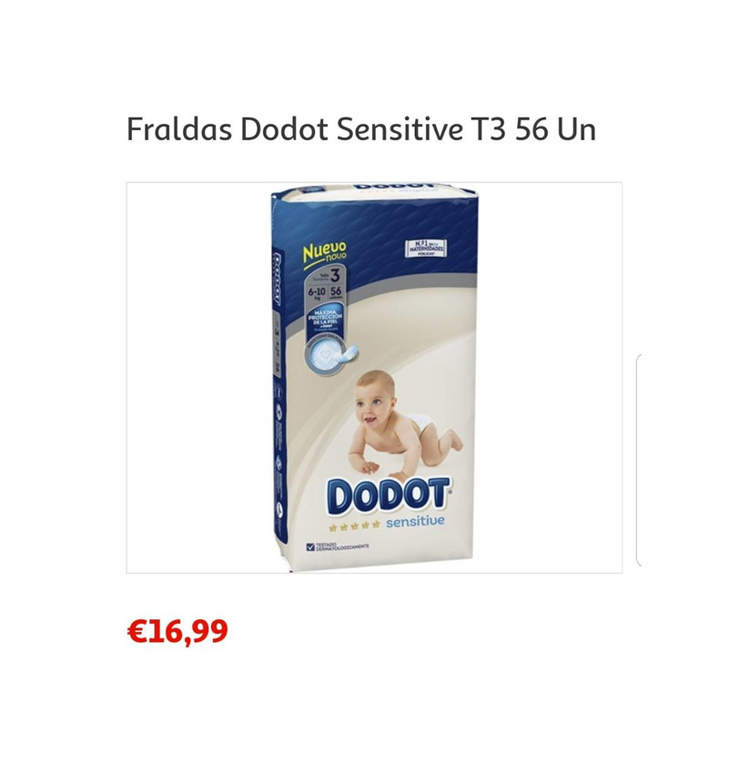 Product Fraldas_Dodot.SensitiveT3