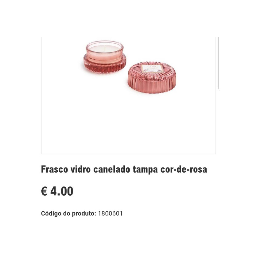 Product Vela Cor-de-Rosa