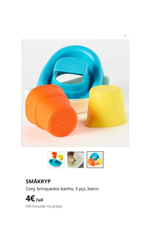 Producto Brinquedos para o banho