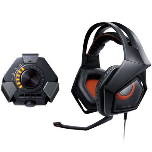 Lugares ASUS Strix DSP Binaurale Diadema Negro Auricular con micrófono - Auriculares con