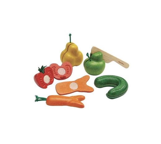 Frutas e legumes para “cortar”