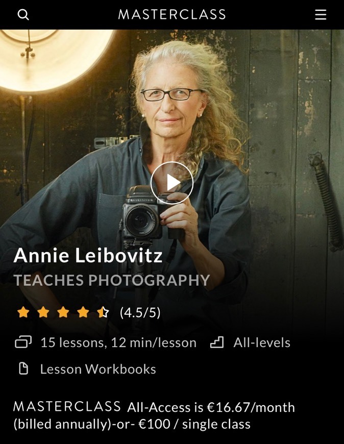 Productos Annie Leibovitz