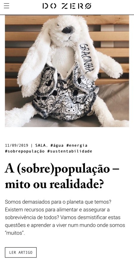 Moda Sobrepopulação