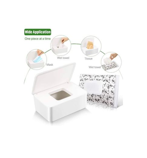 Bolsa para toalhitas reutilizáveis