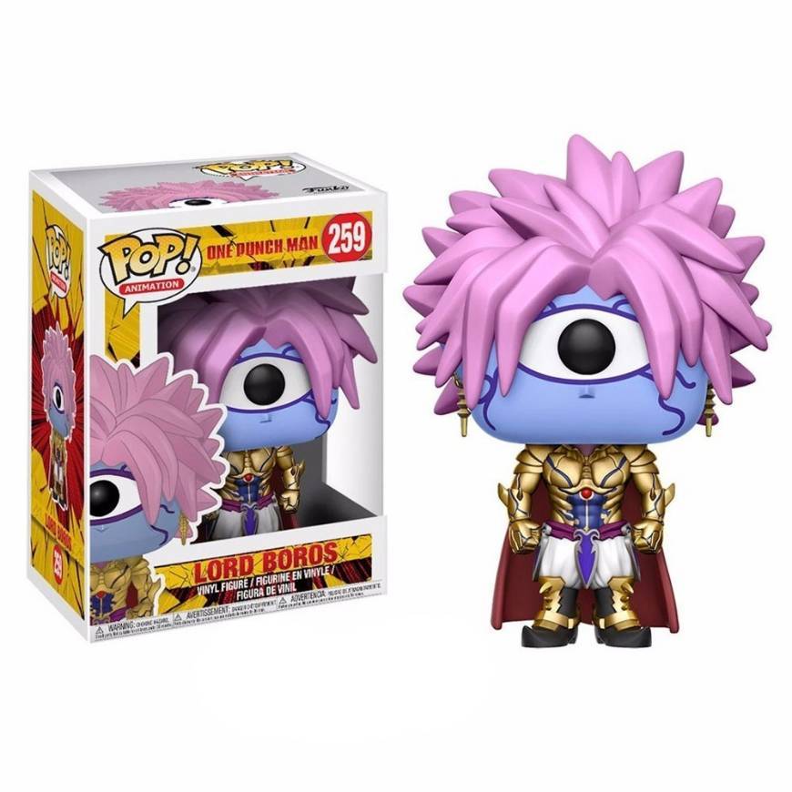 Moda Funko Pop One Punch Man Lord Boros

