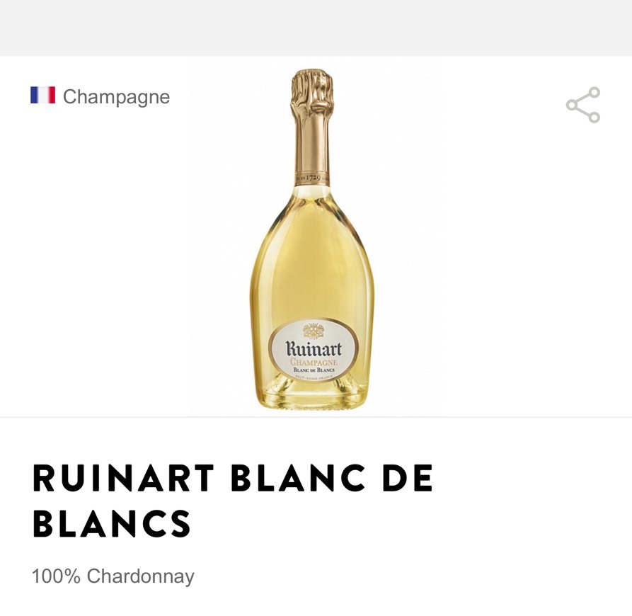 Producto 🍾🥂 Ruinart Blanc de Blancs