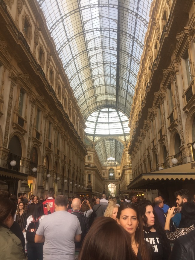 Lugar Galería Vittorio Emanuele II