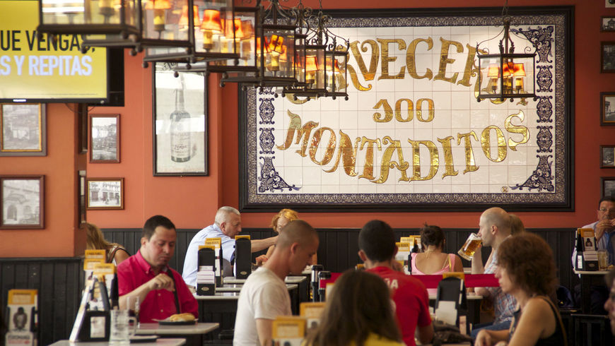 Restaurants 100 montaditos Oriente