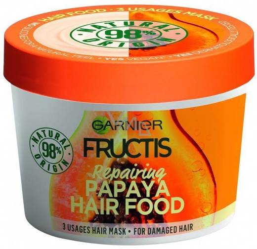 Mascara hair frutis papaia 