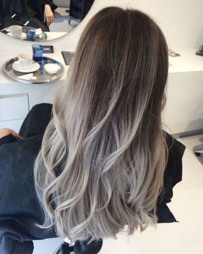 Balayage grey