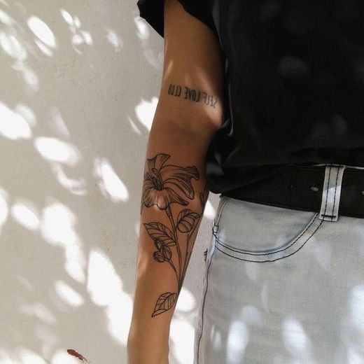 Arm tattoo