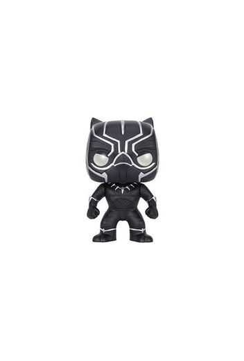 Funko Pop!- capitán Bobble: Marvel: Captain America CW: Black Panther, Multicolor, 3.75