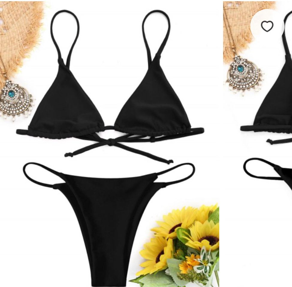 Fashion [65% OFF] [POPULAR] 2020 Bralette Thong String Bikini Set In...