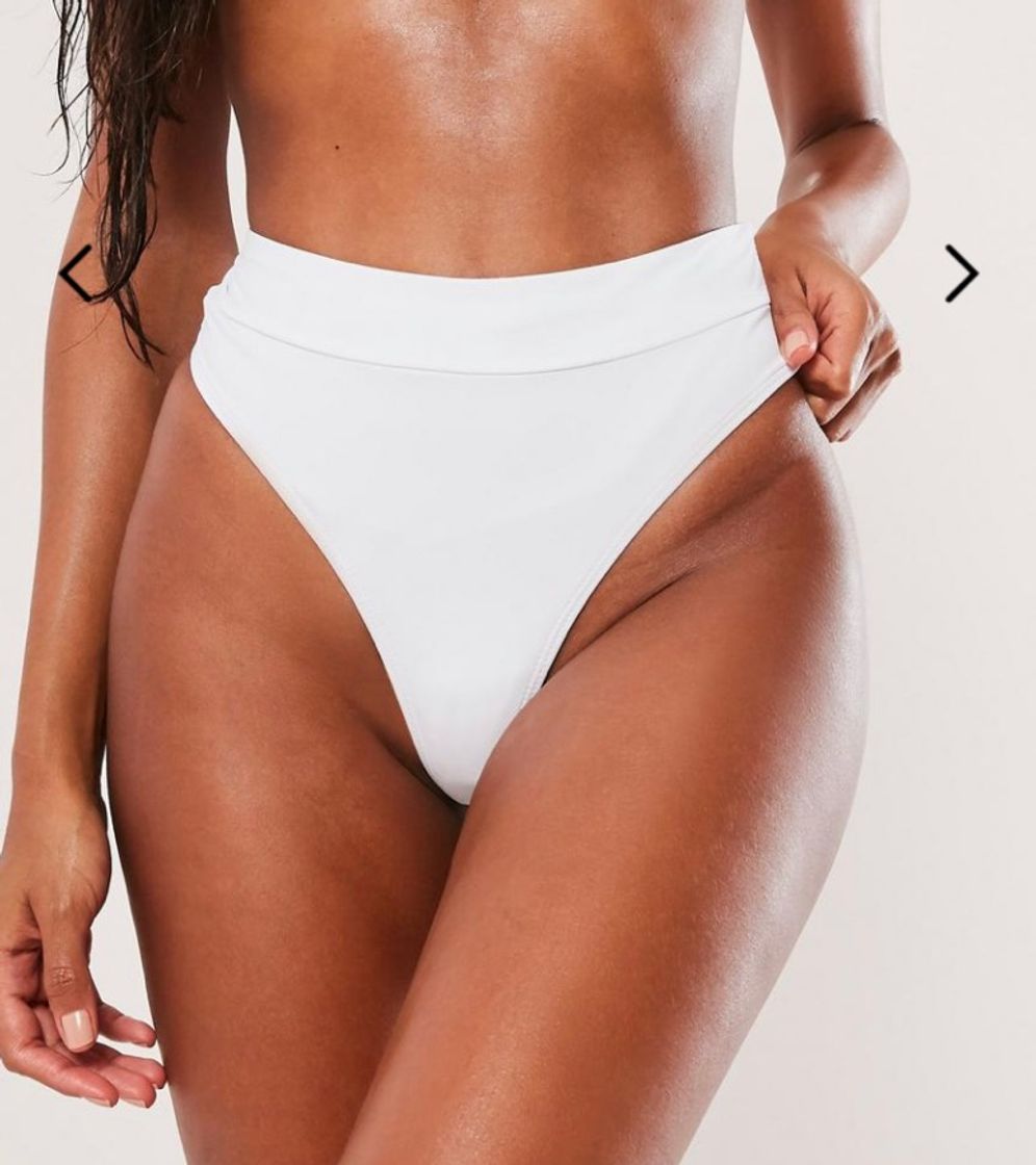 Fashion White Super High Waist Mix & Match Bikini Bottoms | Missguided