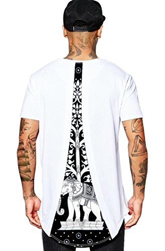 Places Hombres Tailandia Elefante tee Raperos Legends Hip Hop Camisetas Graphic Tshirt L