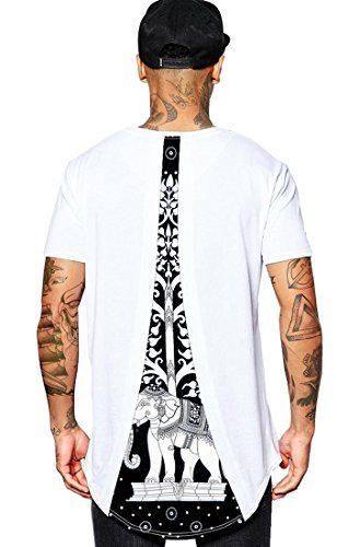 Hombres Tailandia Elefante tee Raperos Legends Hip Hop Camisetas Graphic Tshirt L