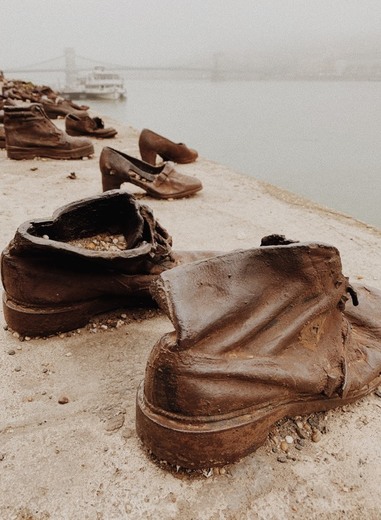 Shoes on the Danube Bank