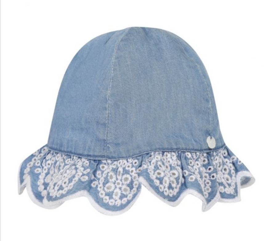 Fashion Tartine et Chocolat

Chapéu Cambray Brodé Bleu jean 50 €
